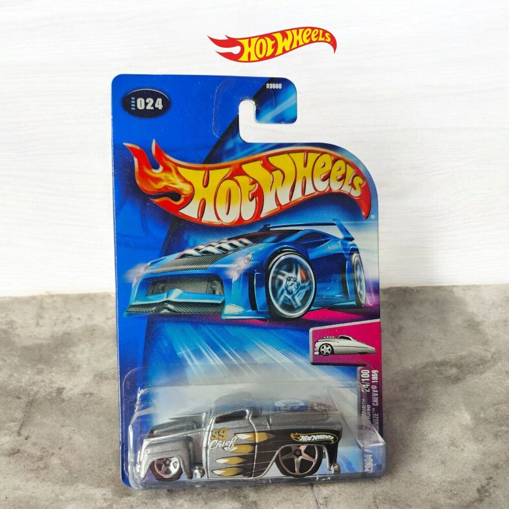 🆕️ HOT WHEELS 2004 First Editions Hardnoze Chevy 1959